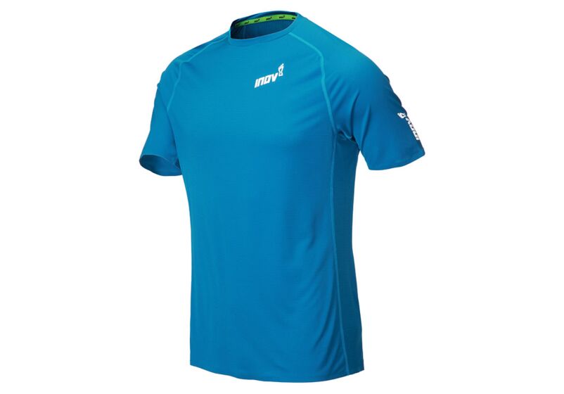 Inov-8 Base Elite 2.0 Short Sleeve Mens Base Layer Blue Australia (XNYUQR637)